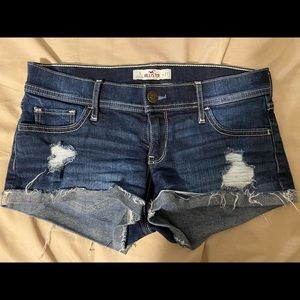 Distressed shorts